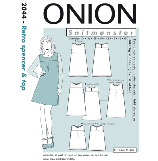 Onion 2044 Snitmønster